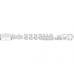 Monacor EPS-24HP Sterowany mikroprocesorowo kontroler ładowania do systemów ewakuacyjnych, 2 x 60A max.